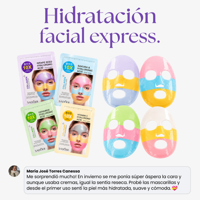 Mascarilla Facial de Hidrogel